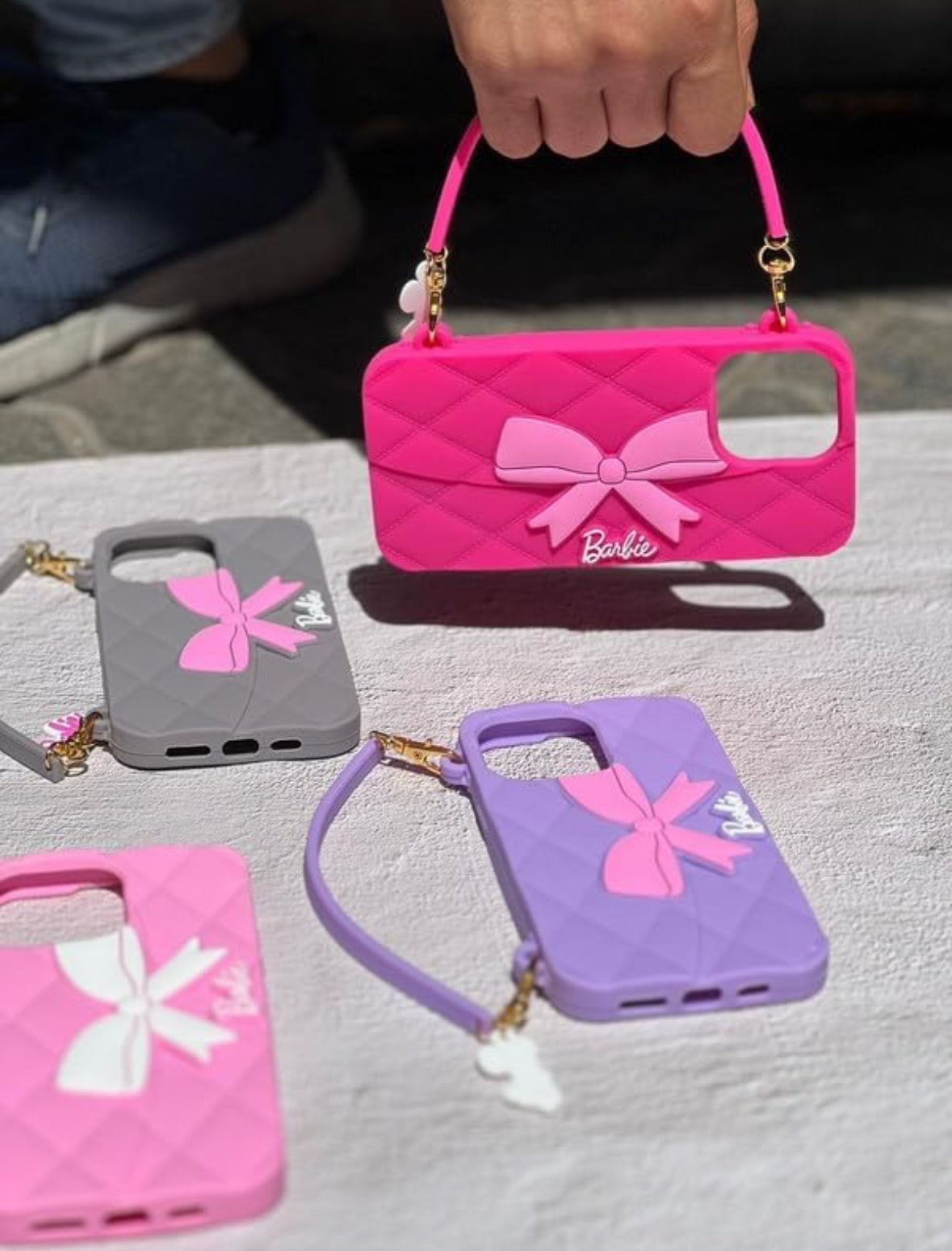 Barbie Bow Luxe Handbag Case