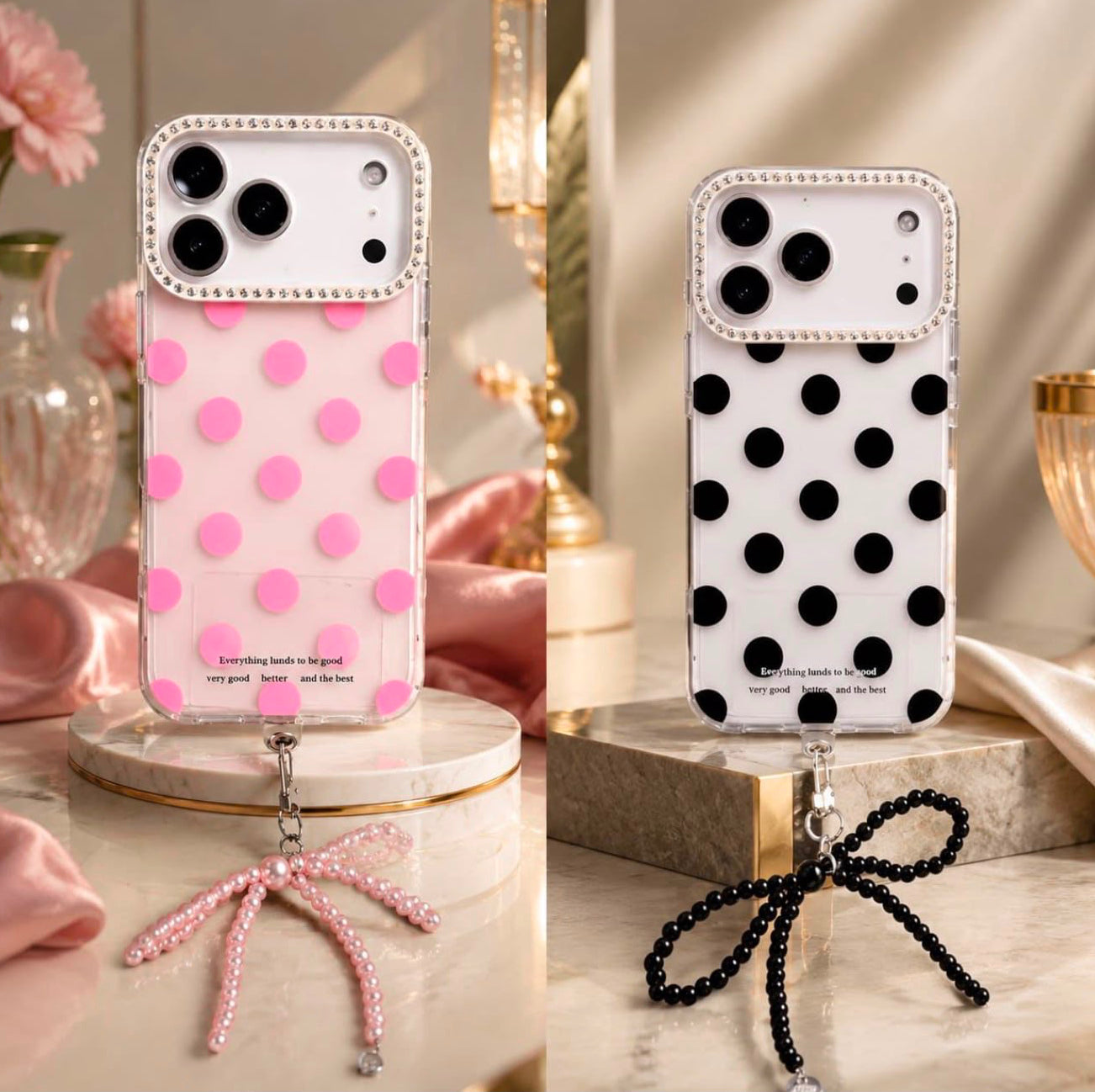 Parisian Polka Charm Case