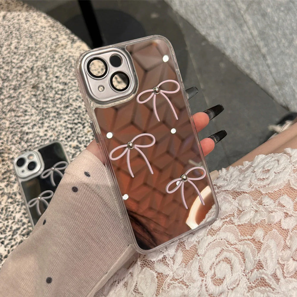 Elegant Ribbon Clear Case