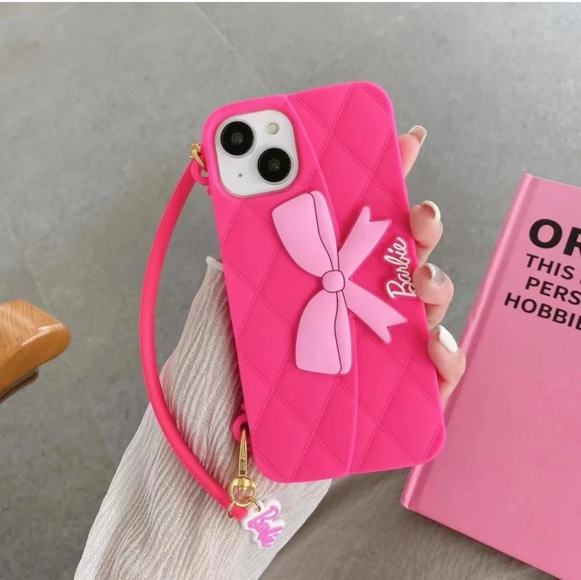 Barbie Bow Luxe Handbag Case