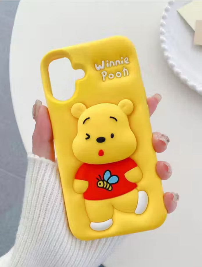 Winnie Pooh 3D Silicone Case