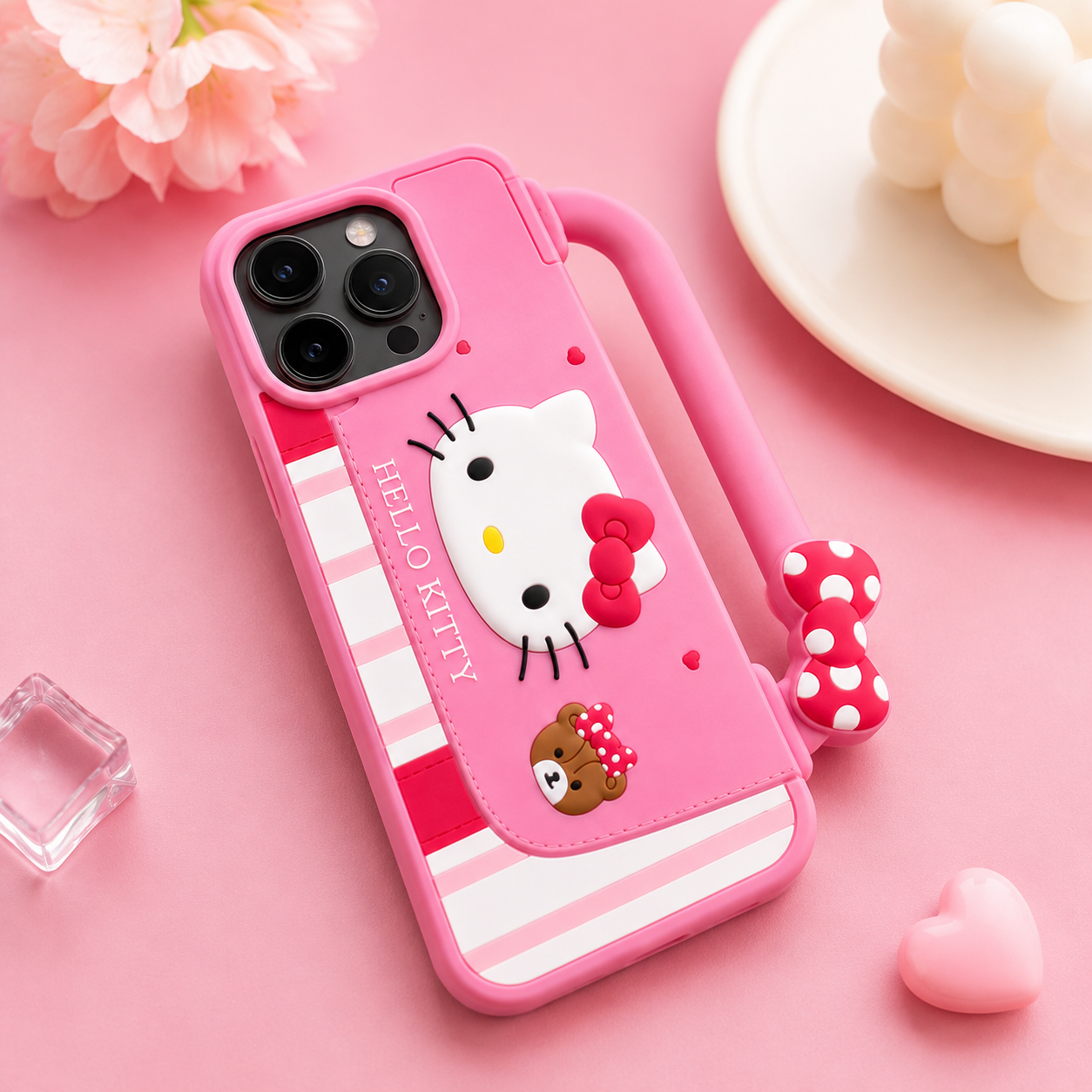 Hello Kitty Charm Pocket Case