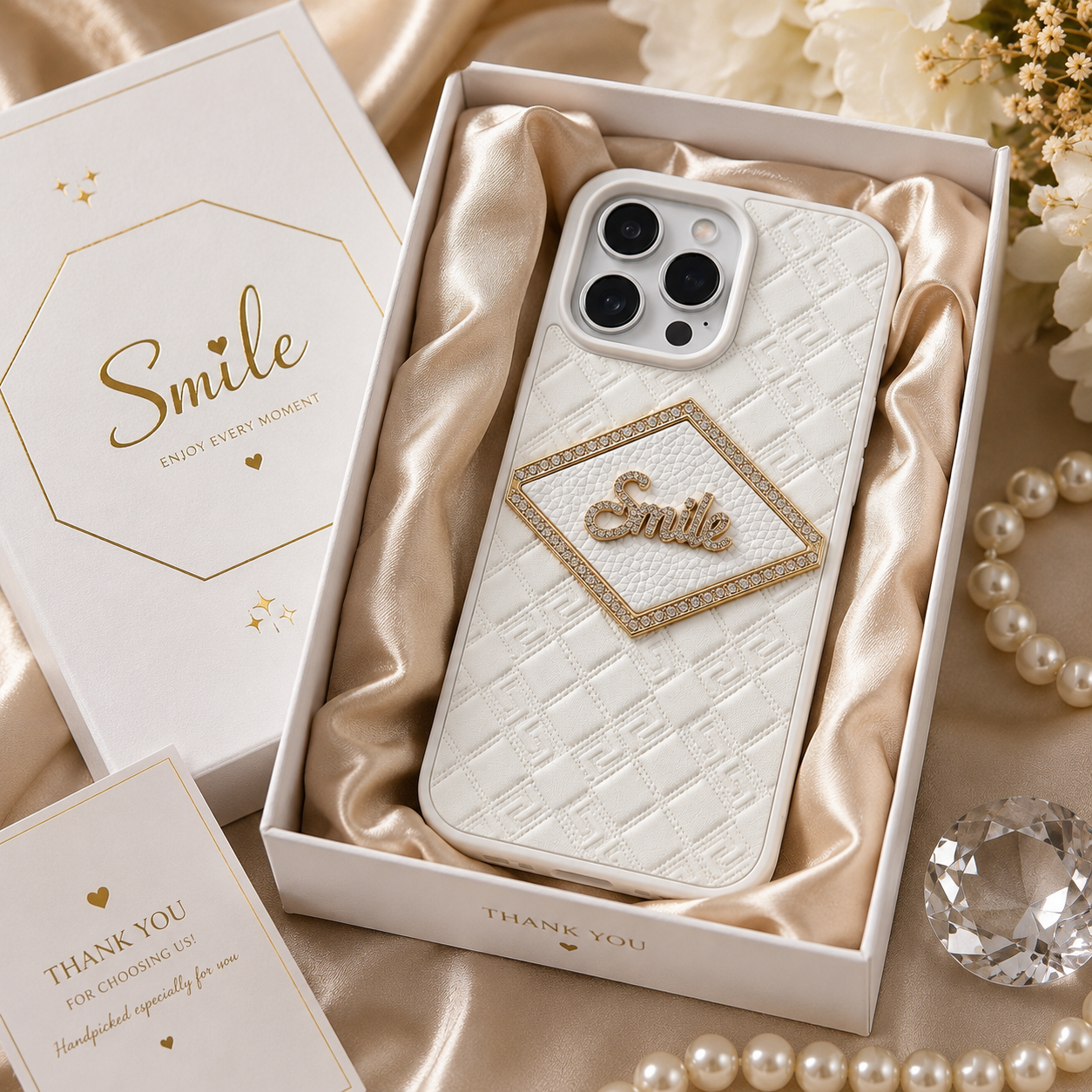 Diamond Smile Luxury Phone Case