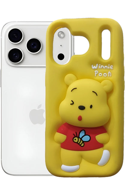 Winnie Pooh 3D Silicone Case