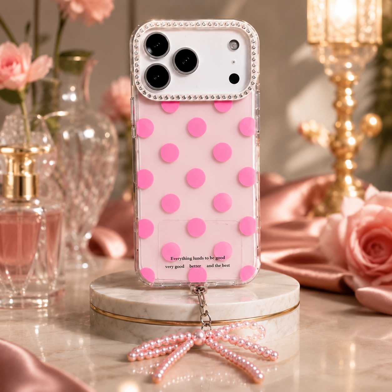 Parisian Polka Charm Case