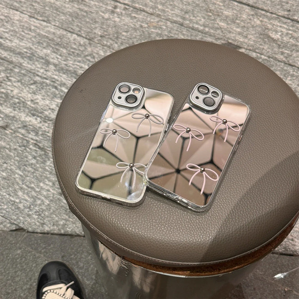 Elegant Ribbon Clear Case