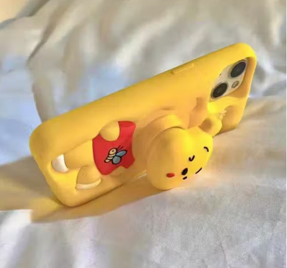 Winnie Pooh 3D Silicone Case