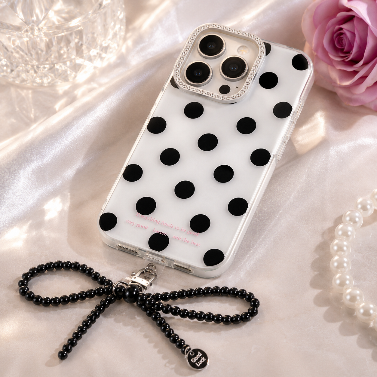 Parisian Polka Charm Case