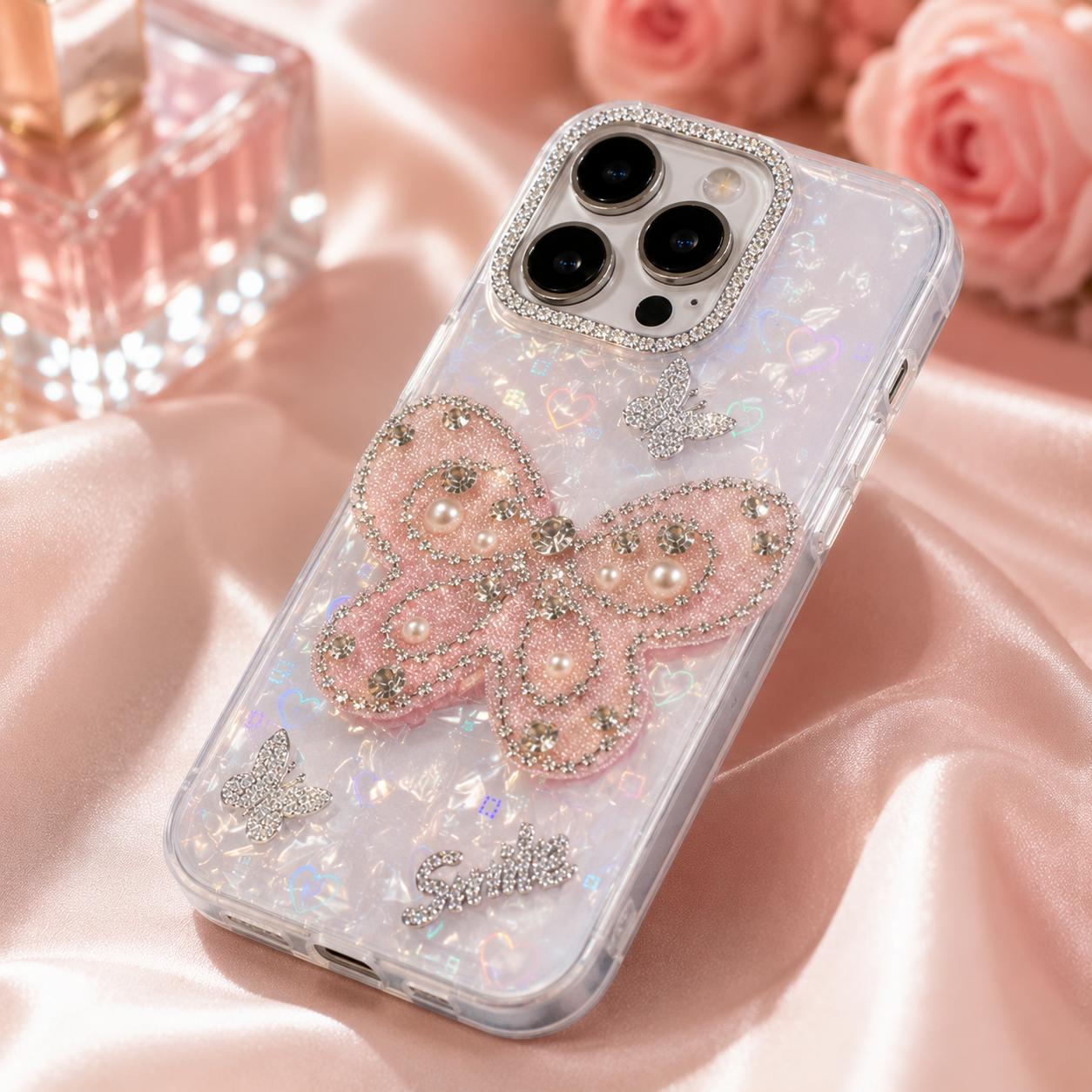 Butterfly Pearl Sparkle Case