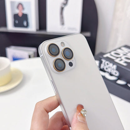 Camera Lens Protection Ring - iPhone Series AF+AF Anti-Reflection 3D Radian 9H Metal Aluminum Alloy