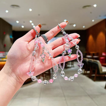Alloy Luxury Style Double-layer Phone Charm | Keychain | Handbag Charm