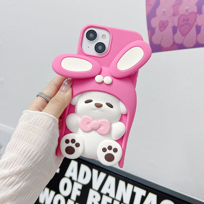 Anti-Slip Bunny Silicone Phone Case