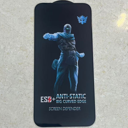 Anti-Static Big Curved Edge Tempered Glass (As Per Your Phone's Cover Model Selection)