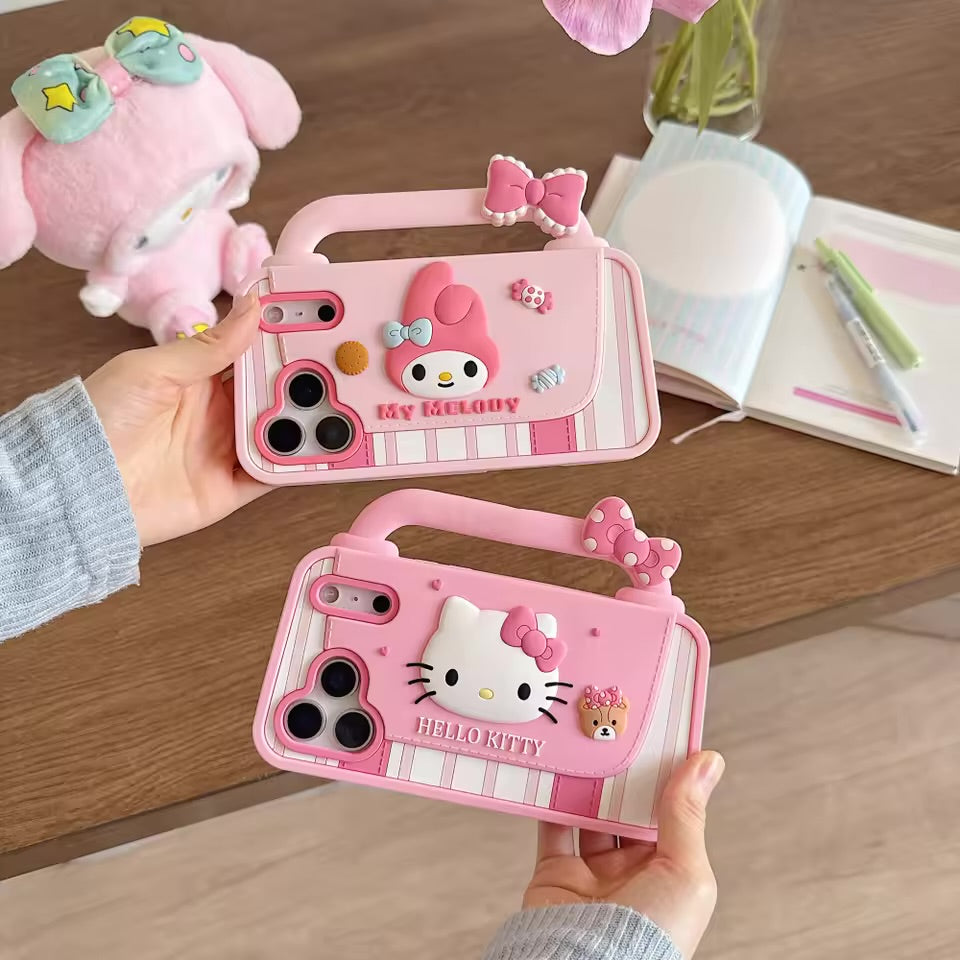 Hello Kitty Charm Pocket Case