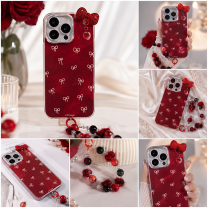 Ruby Bow Case with Charm