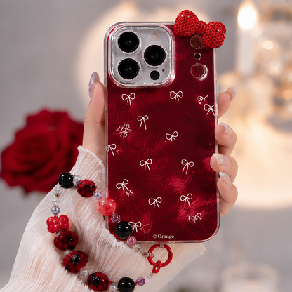 Ruby Bow Case with Charm