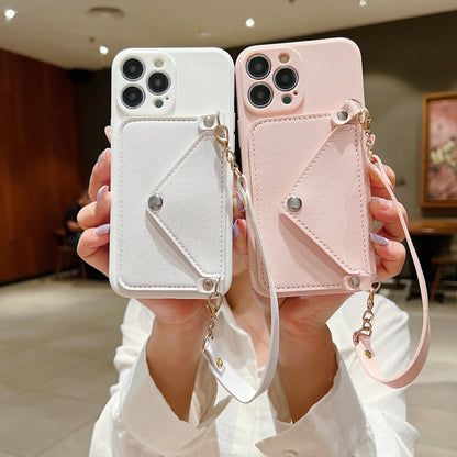 Card Wallet Lanyard Strap Camera Protection Phone Case