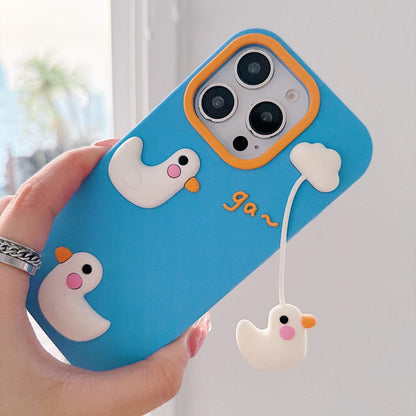 Cloudy Duck Dream Phone Case