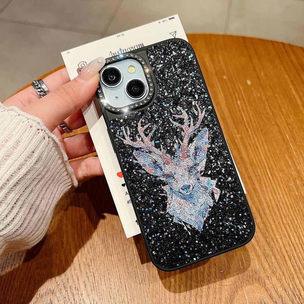 Cosmic Guardian Stardust Pattern Phone Case
