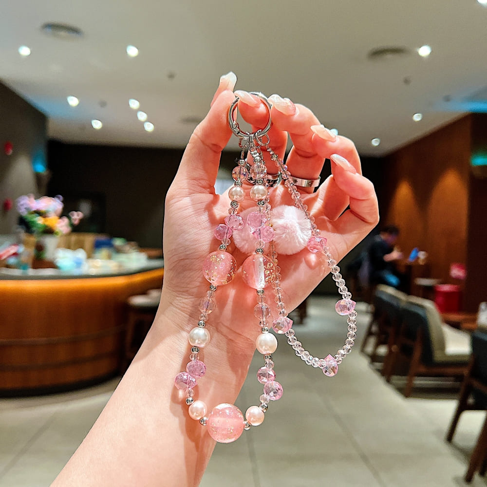 Cotton Candy Sparkle Phone Charm