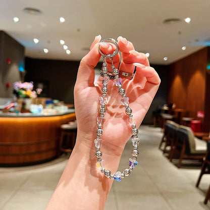 Crystal Cascade Phone Charm