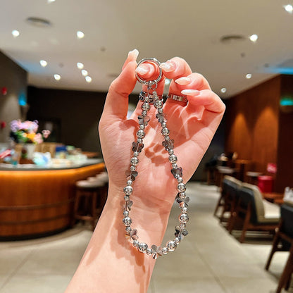 Crystal Cascade Phone Charm