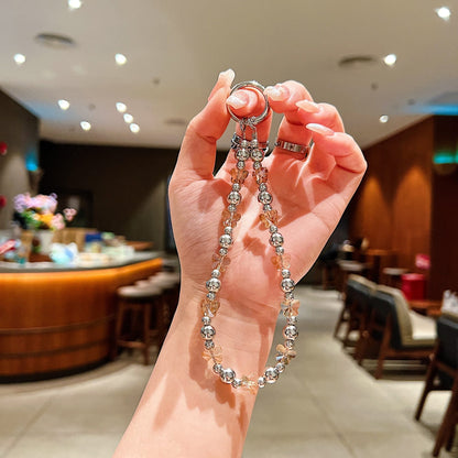 Crystal Cascade Phone Charm