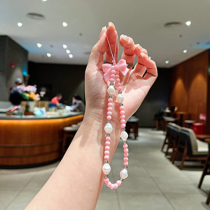 Cupid Bow Beaded Phone Charm