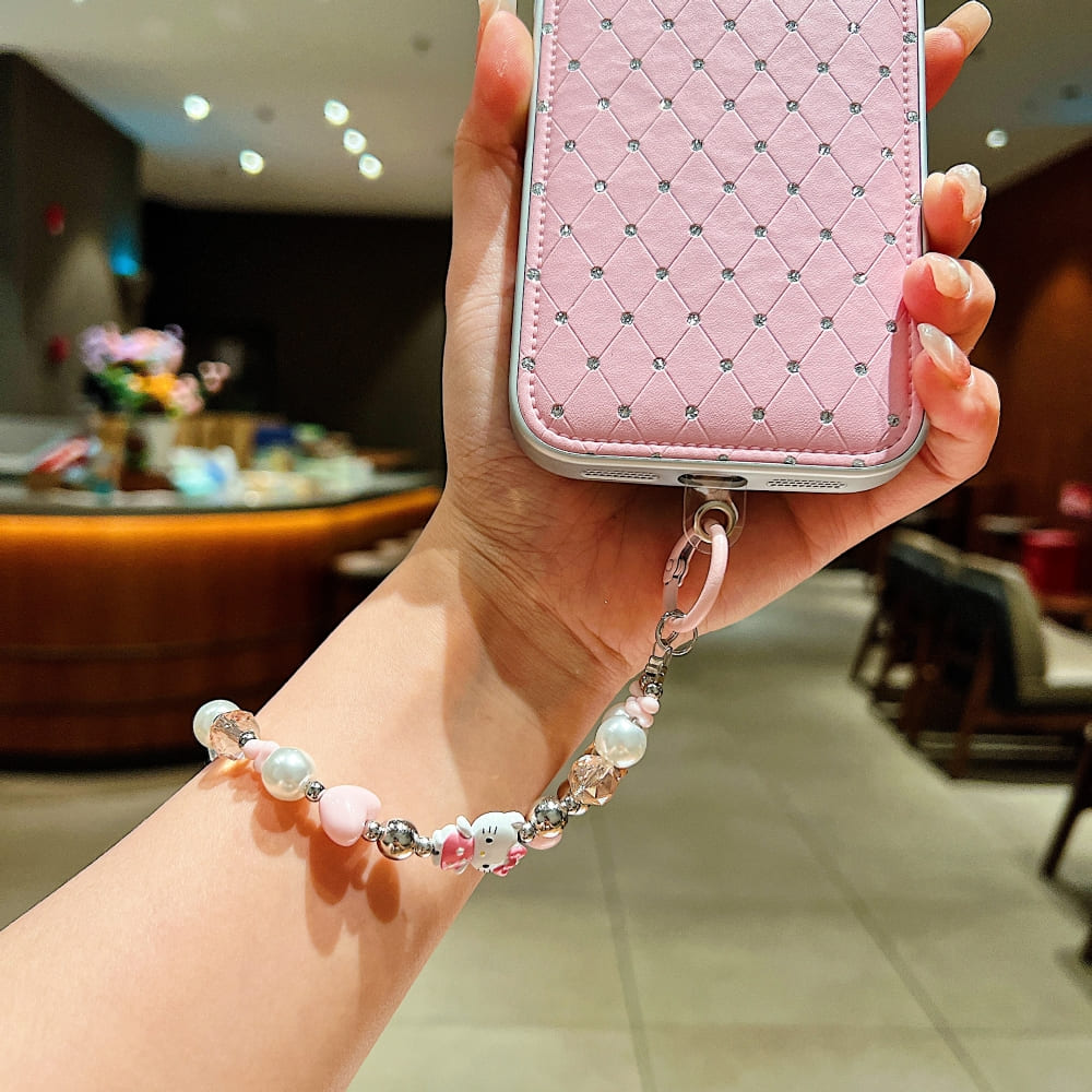 Cute Crush Wristlet Phone Charm