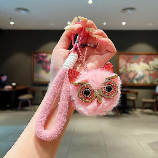 Cute Puff Owl Phone Charm | Keychain | Handbag Charm