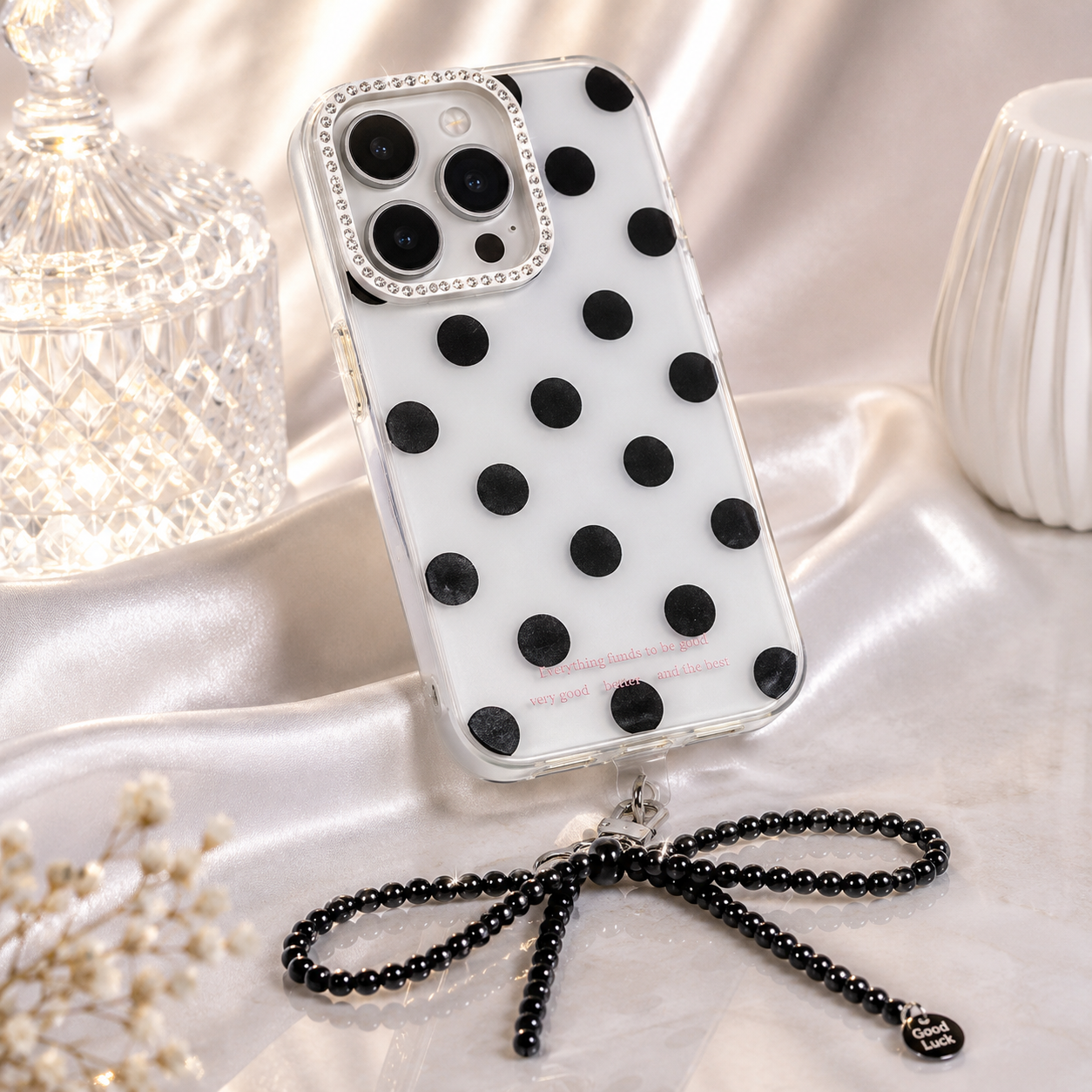 Parisian Polka Charm Case