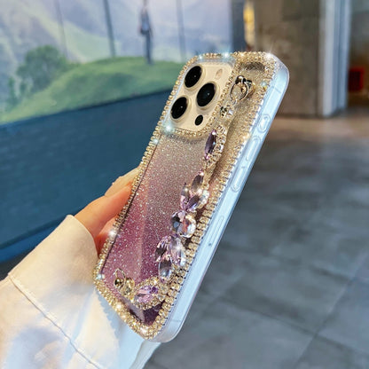 Diamond Bracelet Chain Glitter Plated Phone Case