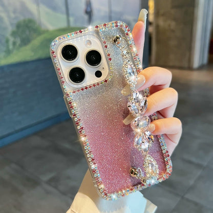 Diamond Bracelet Chain Glitter Plated Phone Case