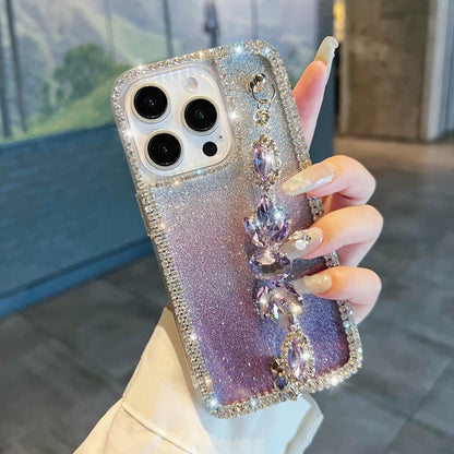 Diamond Bracelet Chain Glitter Plated Phone Case