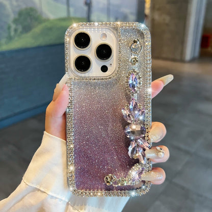 Diamond Bracelet Chain Glitter Plated Phone Case