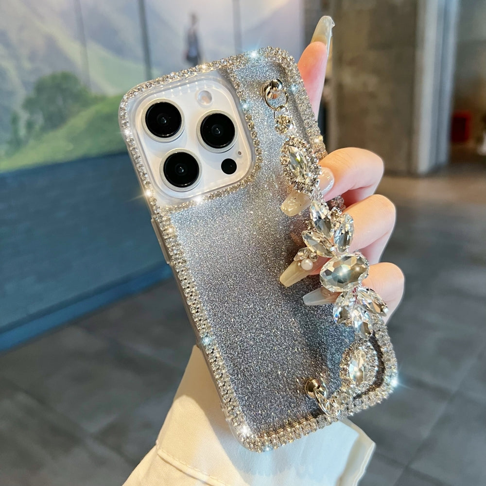Diamond Bracelet Chain Glitter Plated Phone Case