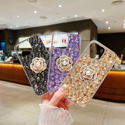 Diamond Flower Phone Case