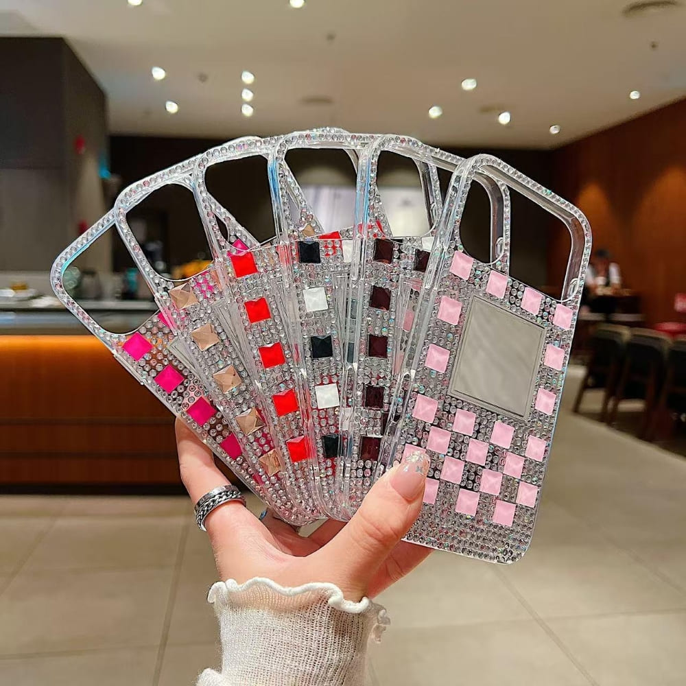 Diamond Glow Mirror Luxe Phone Case