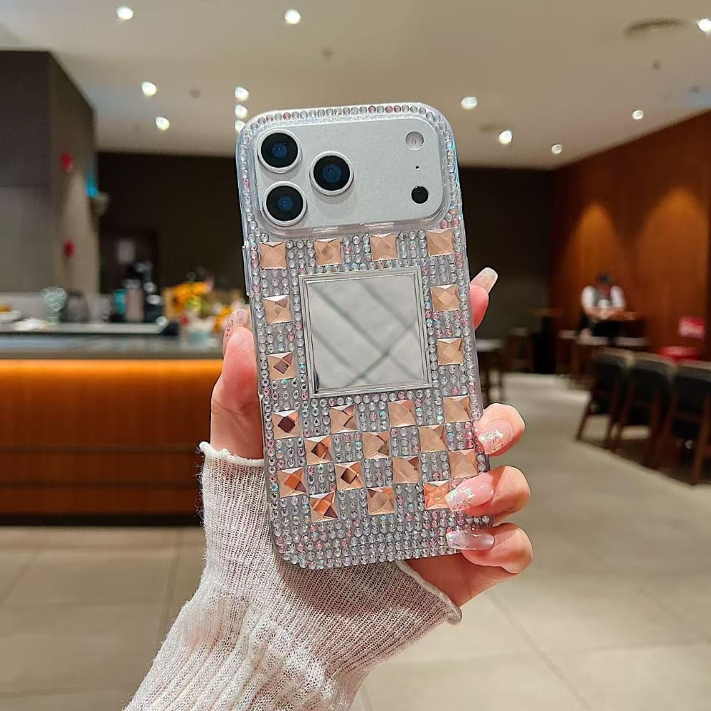 Diamond Glow Mirror Luxe Phone Case