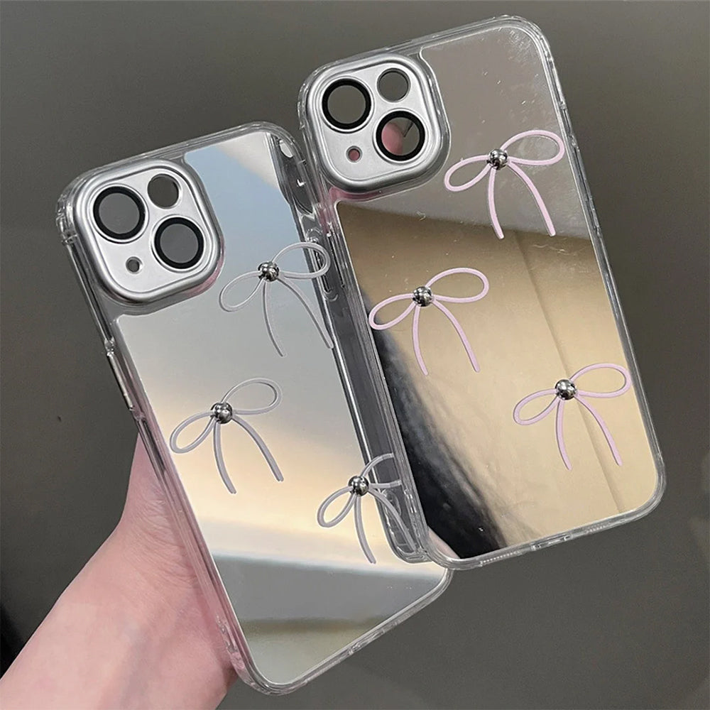 Elegant Ribbon Clear Case