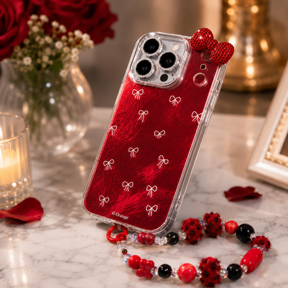 Ruby Bow Case with Charm