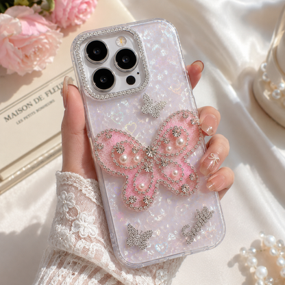Butterfly Pearl Sparkle Case