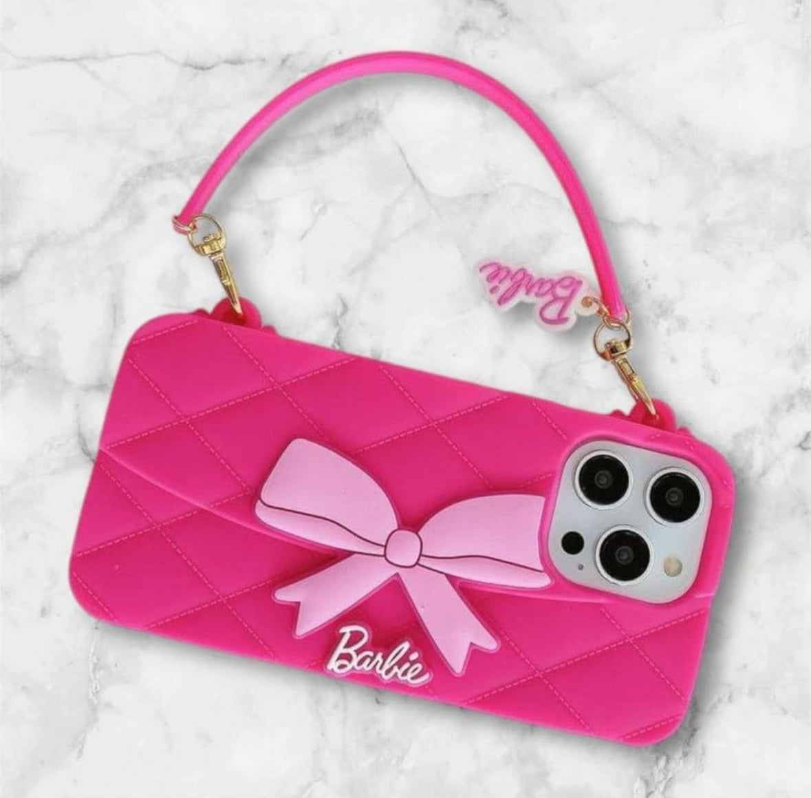 Barbie Bow Luxe Handbag Case