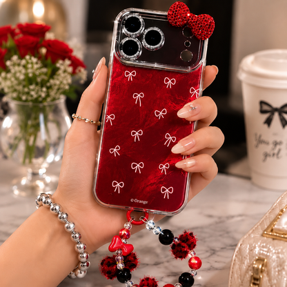 Ruby Bow Case with Charm