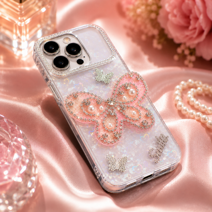 Butterfly Pearl Sparkle Case