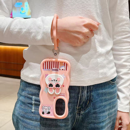 Happy Day Cartoon Grip Phone Case