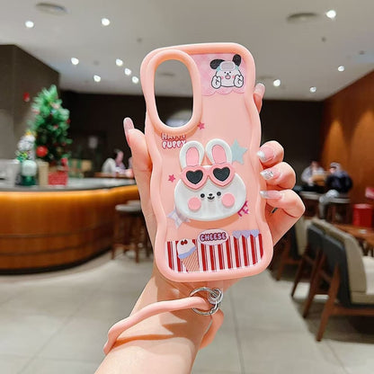 Happy Day Cartoon Grip Phone Case