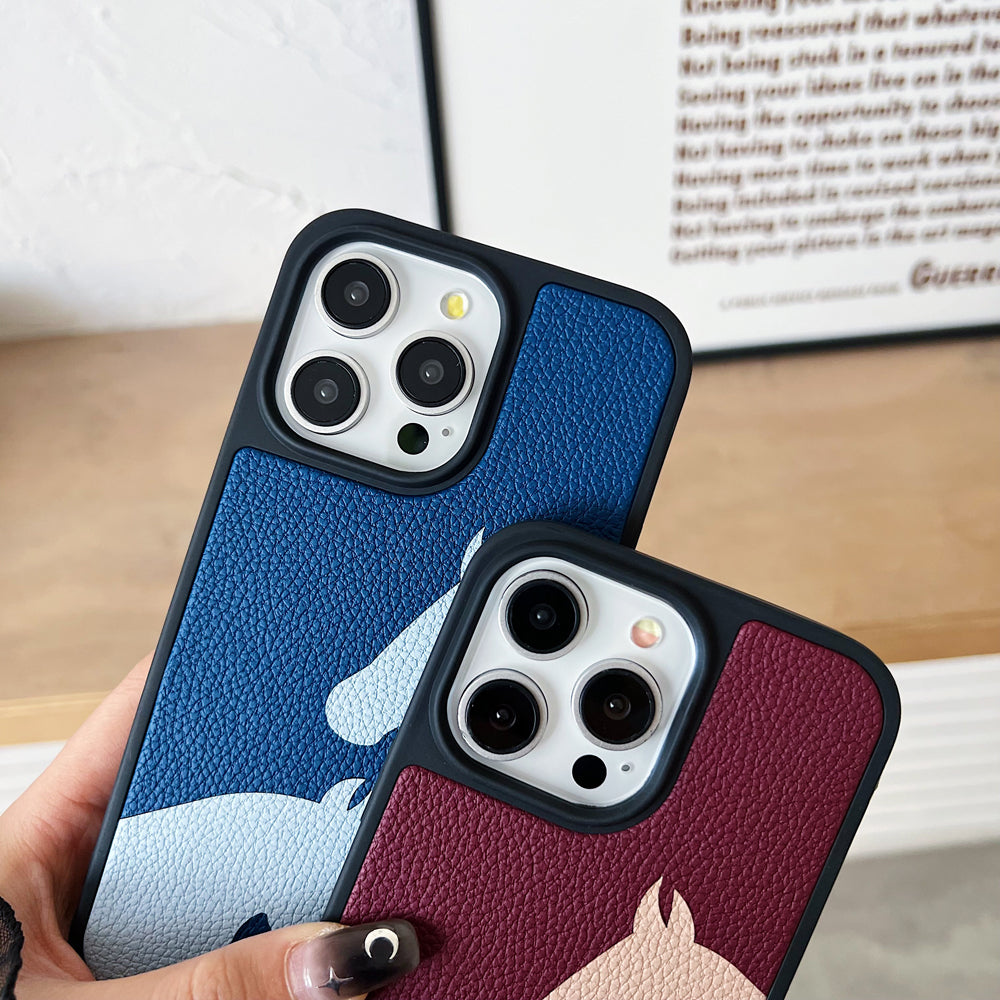 Horse Color Printed Shockproof Phone Case