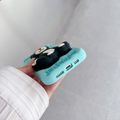 Jelly Cat Stand Silicone Phone Case
