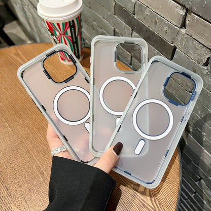 Magnetic Wireless Charging Smoke Phone Case